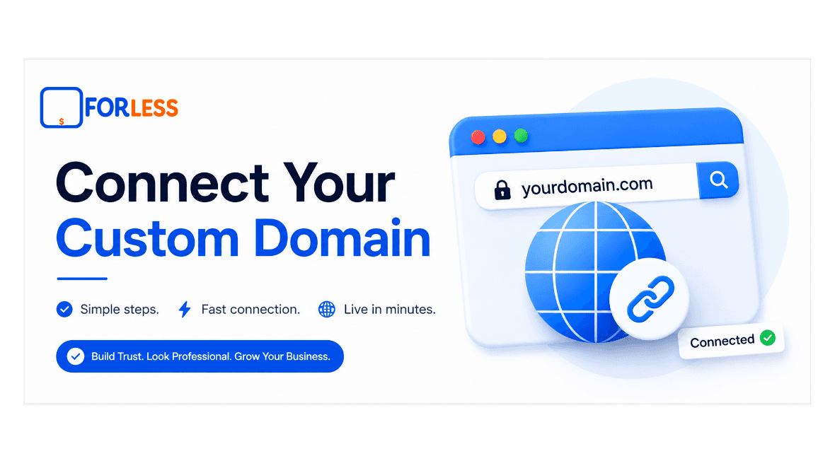 How to Connect Your Custom Domain with Forless
