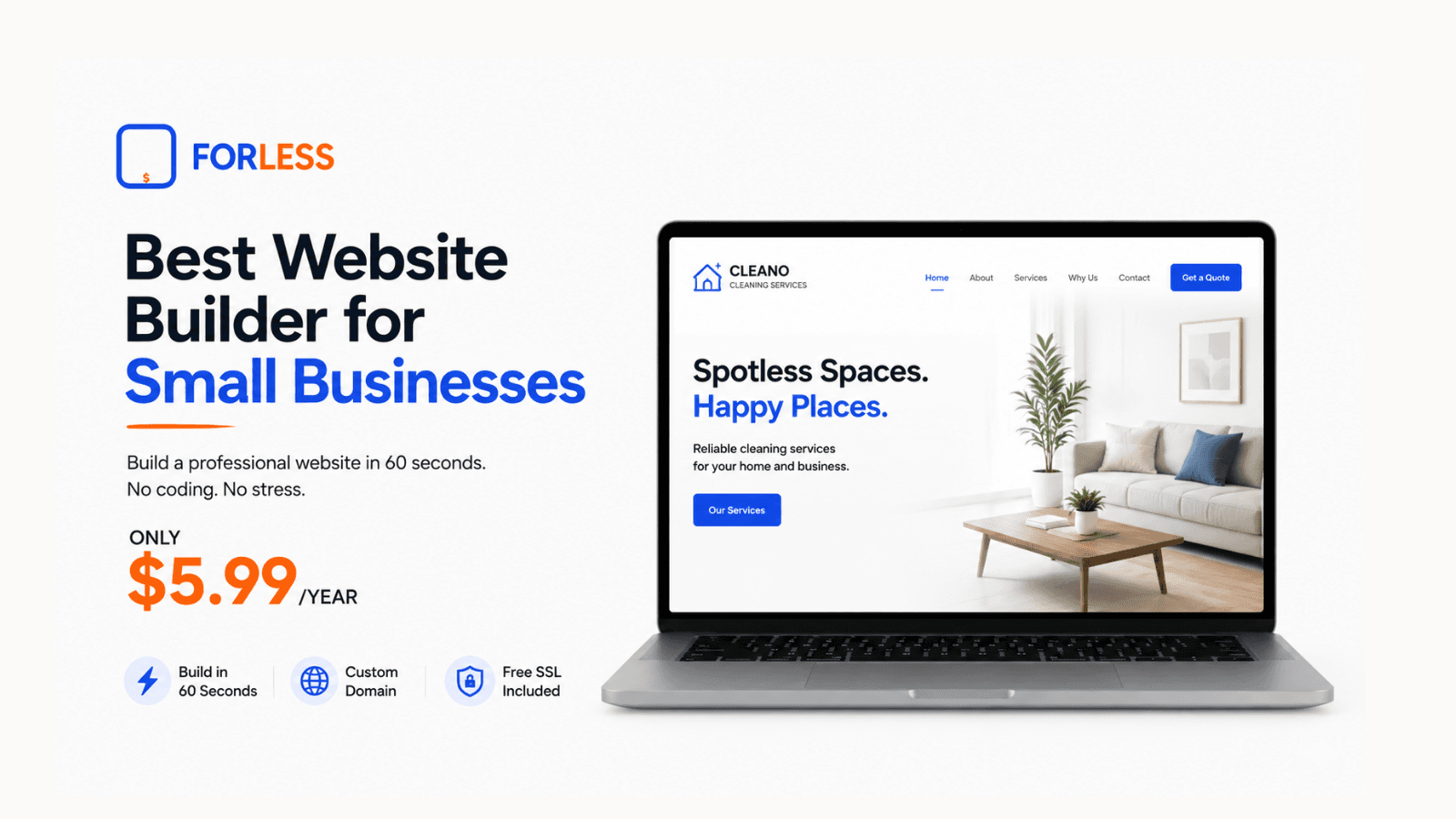 Best Website Builder for Small Businesses | FORLESS