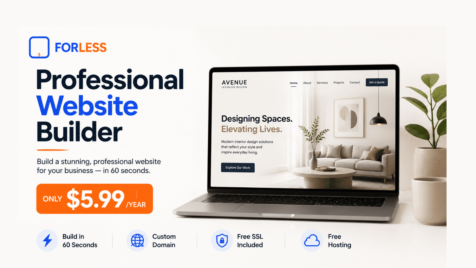 Professional Website Builder | FORLESS