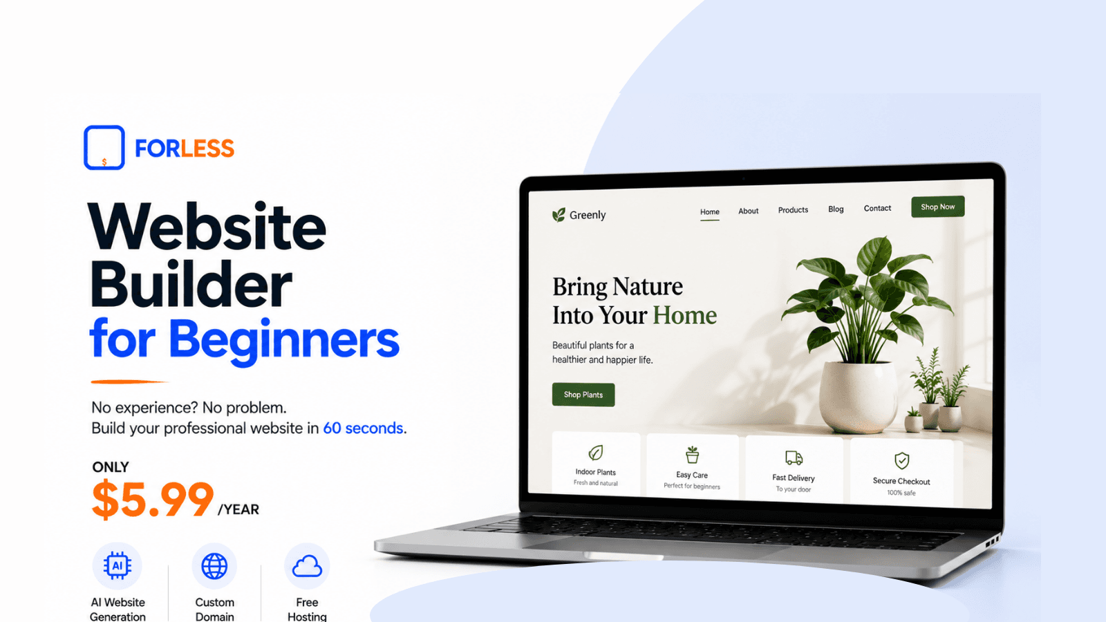 Website Builder for Beginners | FORLESS