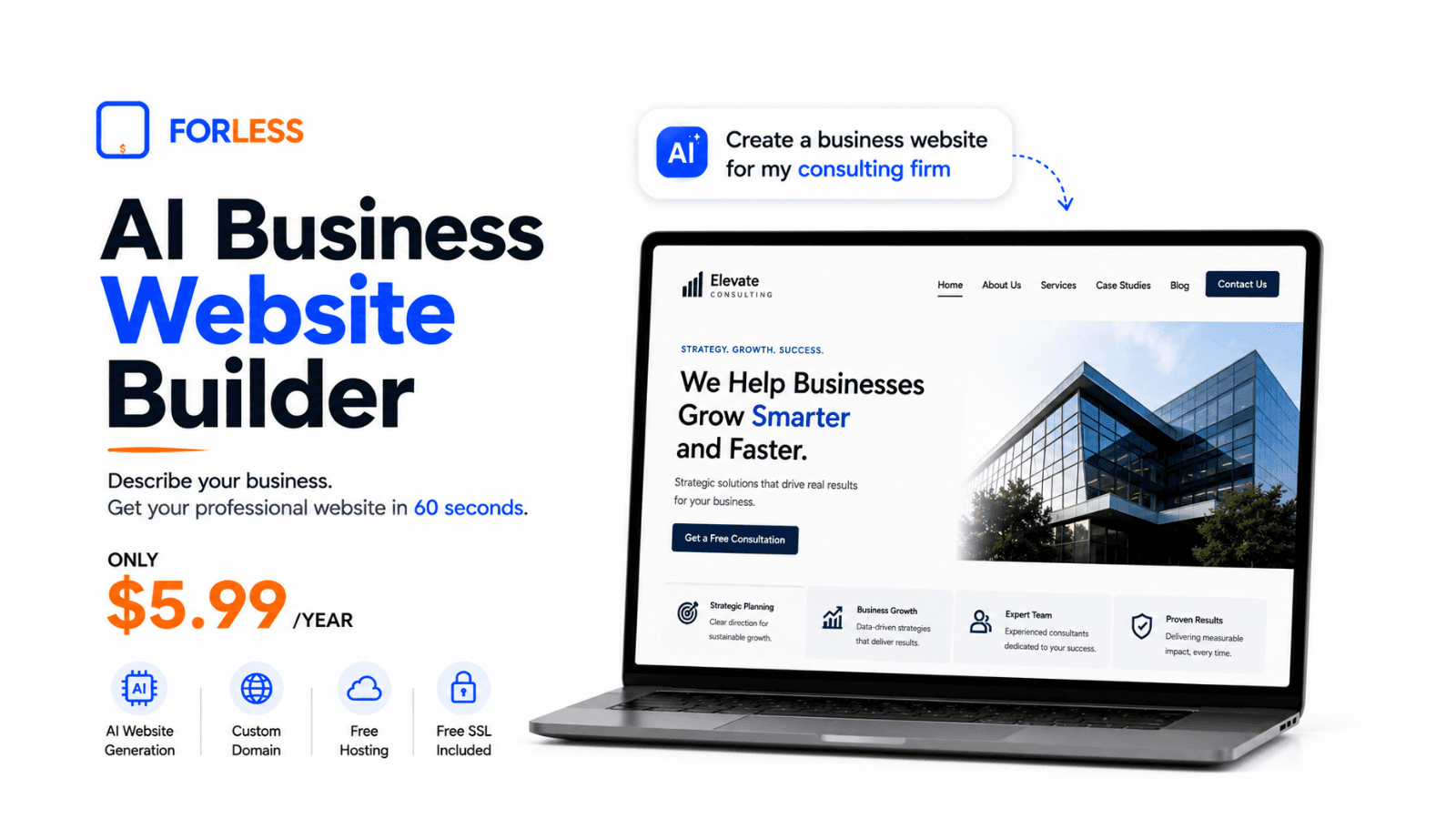 AI Business Website Builder | FORLESS