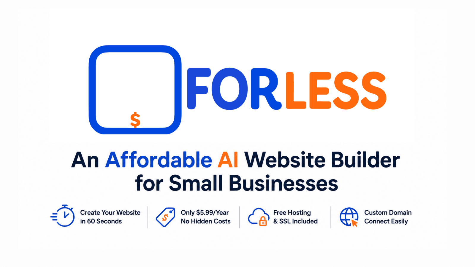FORLESS: Affordable AI Website Builder for Small Businesses
